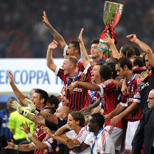 AC Milán derrotó a Inter y se quedó con la Supercopa de Italia